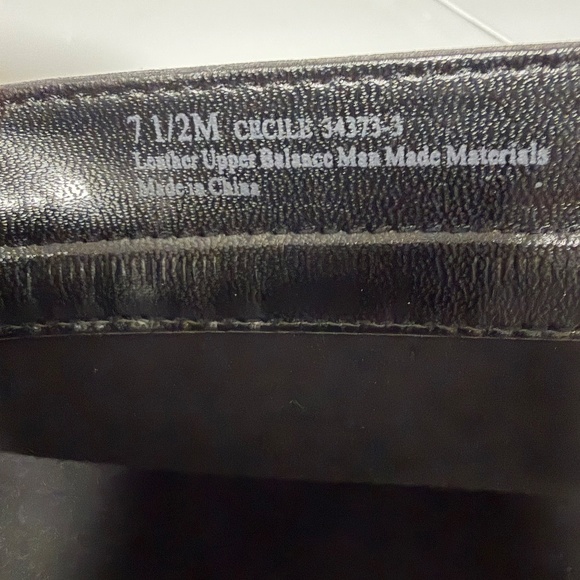 Franco Sarto Cecile Black Leather Boots, New. - Picture 5 of 6